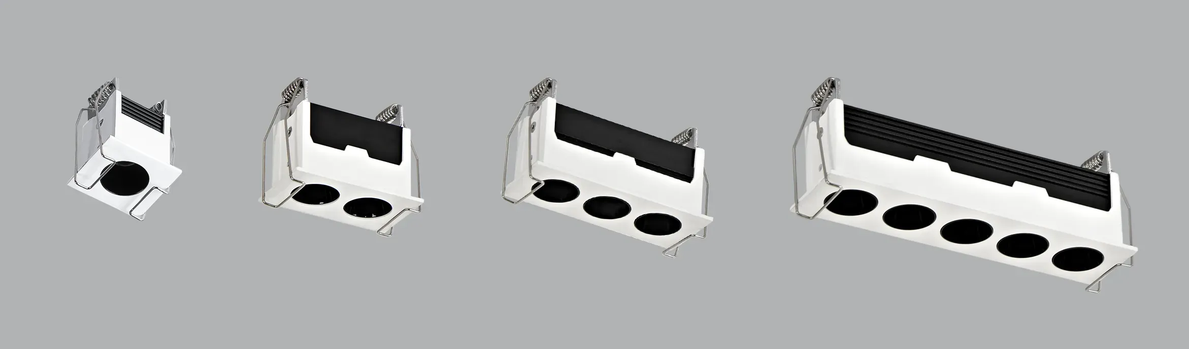 Recessed LED double spotlight , hotel downlights led , anti-glare recessed downlight Supplier | Sincerelux